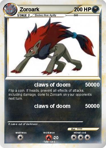 Pokemon Zoroark