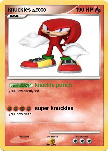 Pokemon knuckles