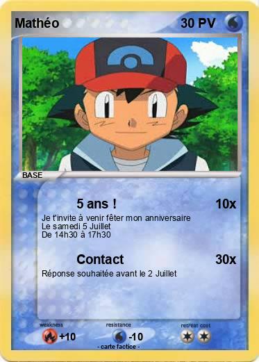 Pokemon Mathéo