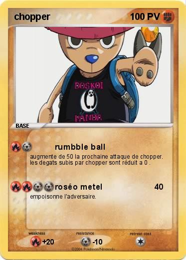 Pokemon chopper