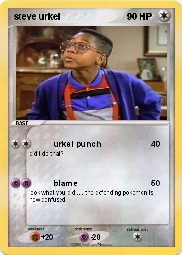 Pokemon steve urkel