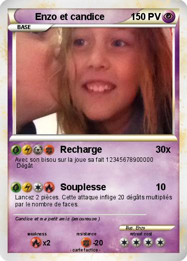 Pokemon Enzo et candice