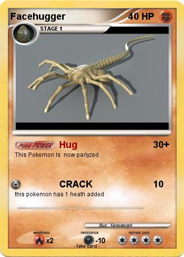 Pokemon Facehugger