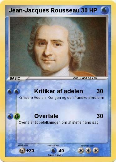 Pokemon Jean-Jacques Rousseau