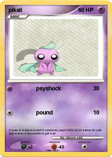 Pokemon pikali