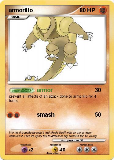 Pokemon armorillo
