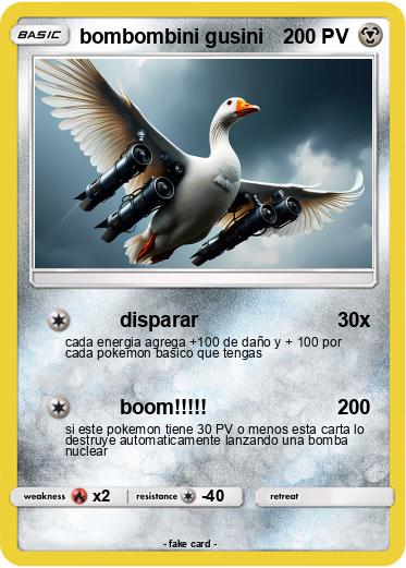 Pokemon bombombini gusini
