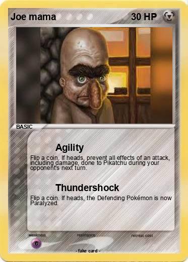 Pokemon Joe mama
