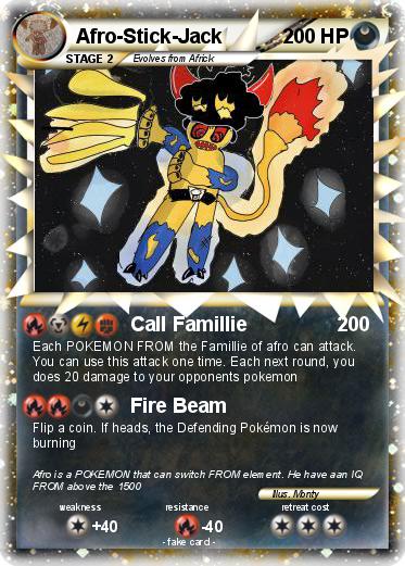 Pokemon Afro-Stick-Jack