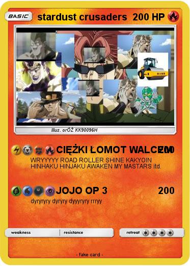 Pokemon stardust crusaders