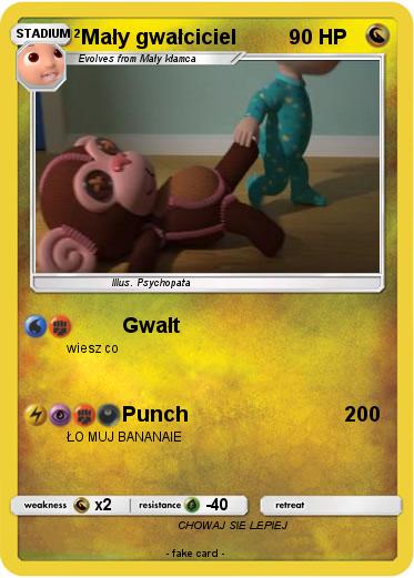 Pokemon Mały gwałciciel