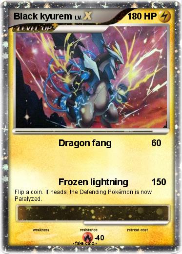 Pokemon Black kyurem