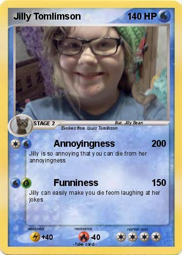 Pokemon Jilly Tomlimson