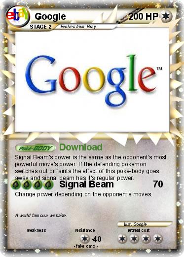 Pokemon Google