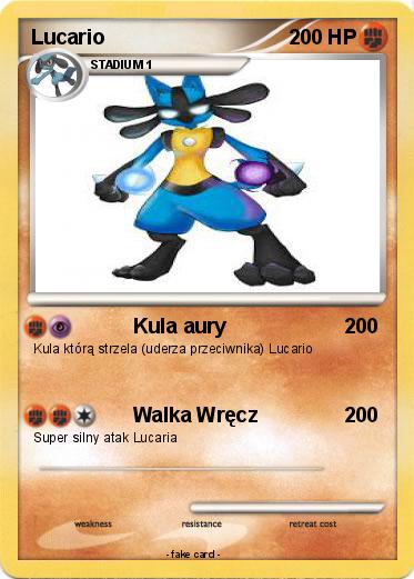 Pokemon Lucario