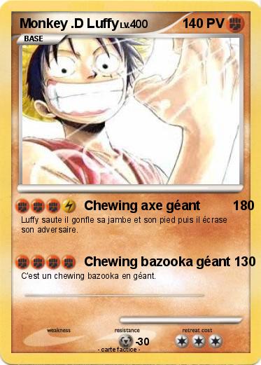 Pokemon Monkey .D Luffy