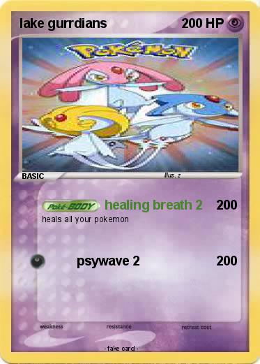 Pokemon lake gurrdians