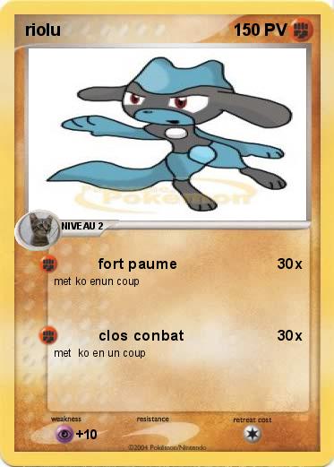 Pokemon riolu
