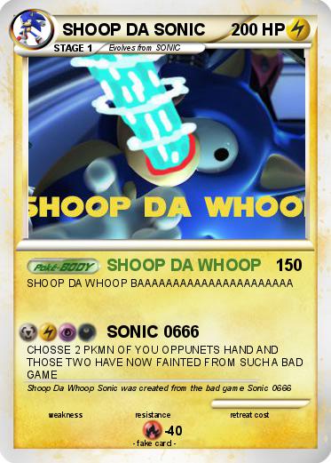Pokemon SHOOP DA SONIC
