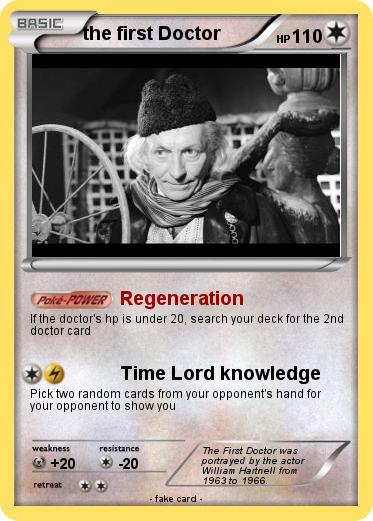 Pokemon the first Doctor