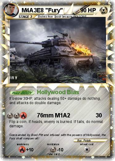 Pokemon M4A3E8 "Fury"