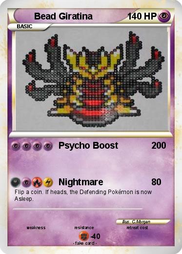 Pokemon Bead Giratina