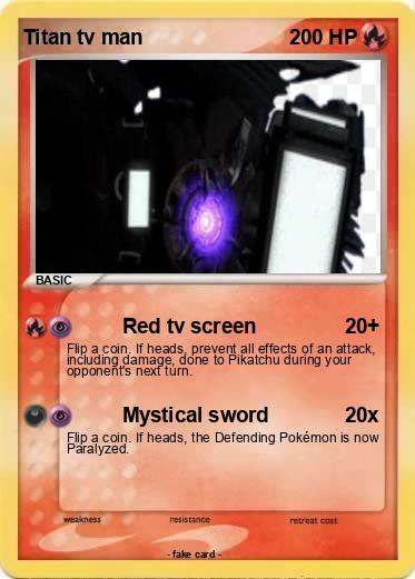 Pokemon Titan tv man