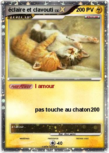 Pokemon éclaire et clavouti