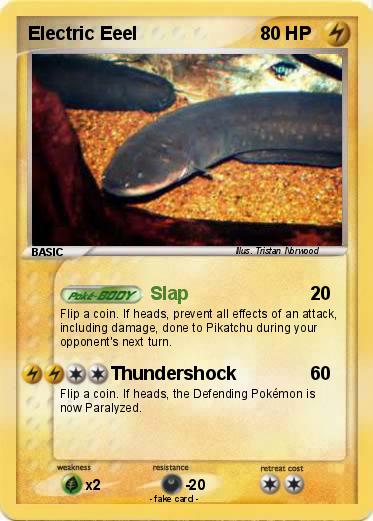 Pokemon Electric Eeel