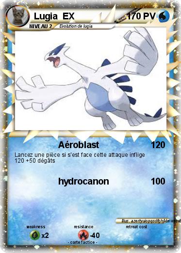 Pokemon Lugia  EX