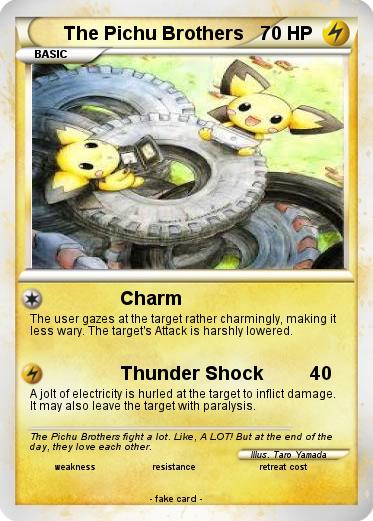 Pokemon The Pichu Brothers
