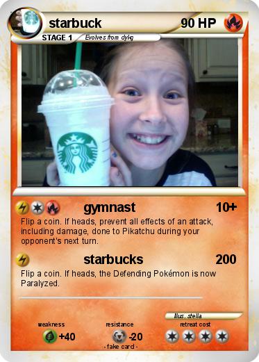 Pokemon starbuck