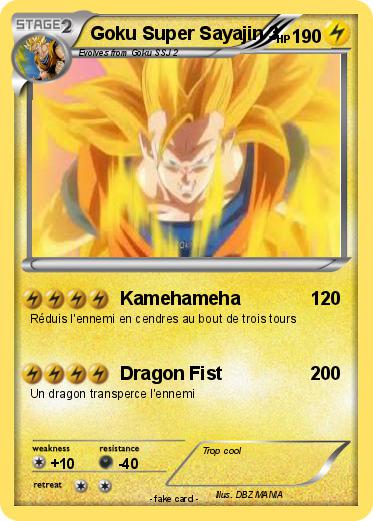 Pokemon Goku Super Sayajin 3
