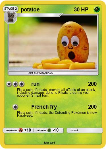Pokemon potatoe