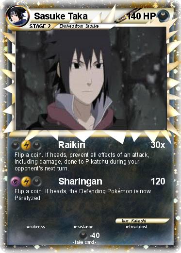 Pokemon Sasuke Taka