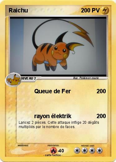 Pokemon Raichu