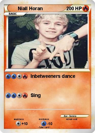 Pokemon Niall Horan