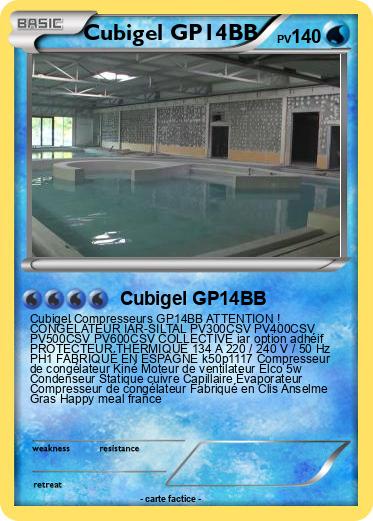 Pokemon Cubigel GP14BB