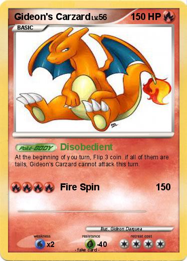 Pokemon Gideon's Carzard