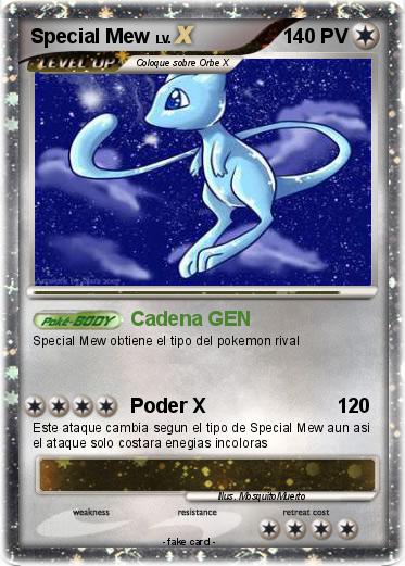 Pokemon Special Mew