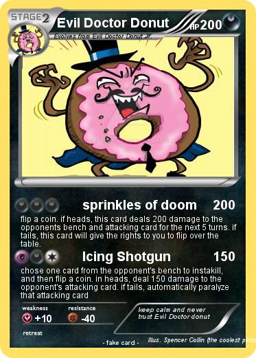 Pokemon Evil Doctor Donut