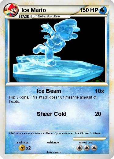 Pokemon Ice Mario