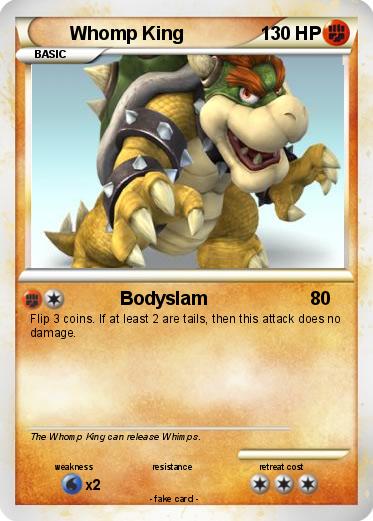 Pokemon Whomp King