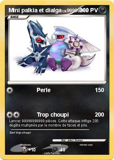 Pokemon Mini palkia et dialga