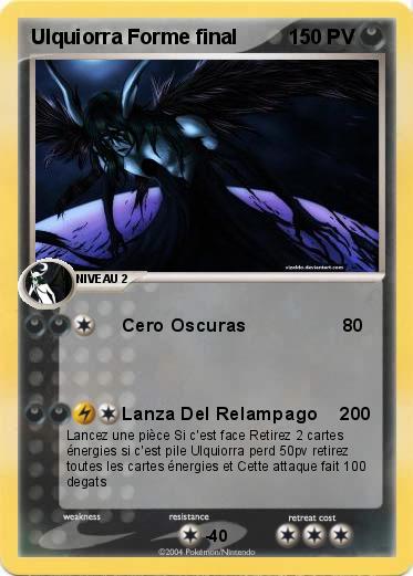 Pokemon Ulquiorra Forme final