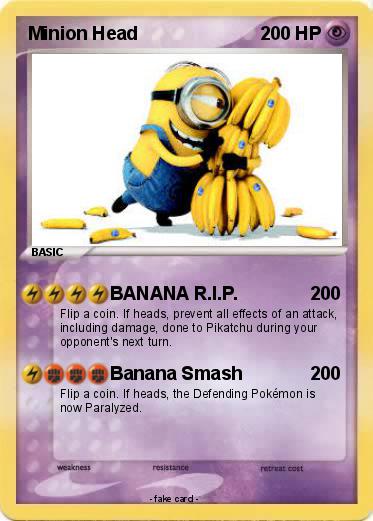 Pokemon Minion Head
