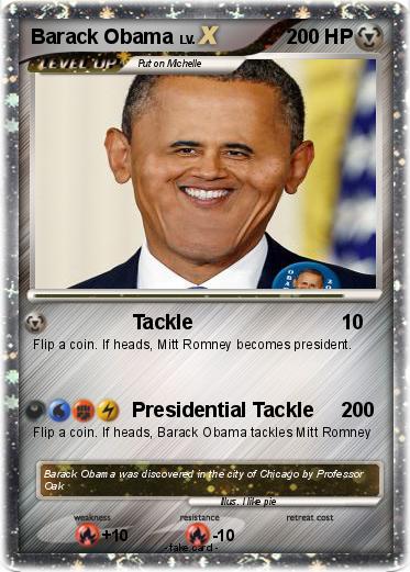Pokemon Barack Obama