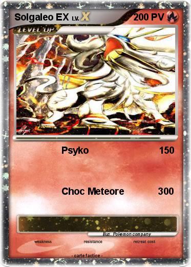 Pokemon Solgaleo EX