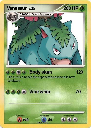 Pokemon Venasaur