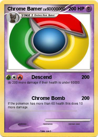 Pokemon Chrome Bamer